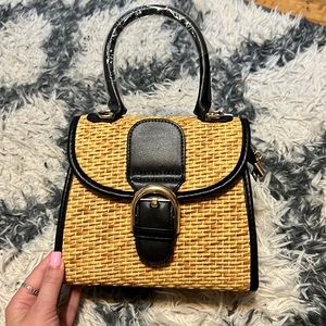 NWT Amazon Straw Handbag